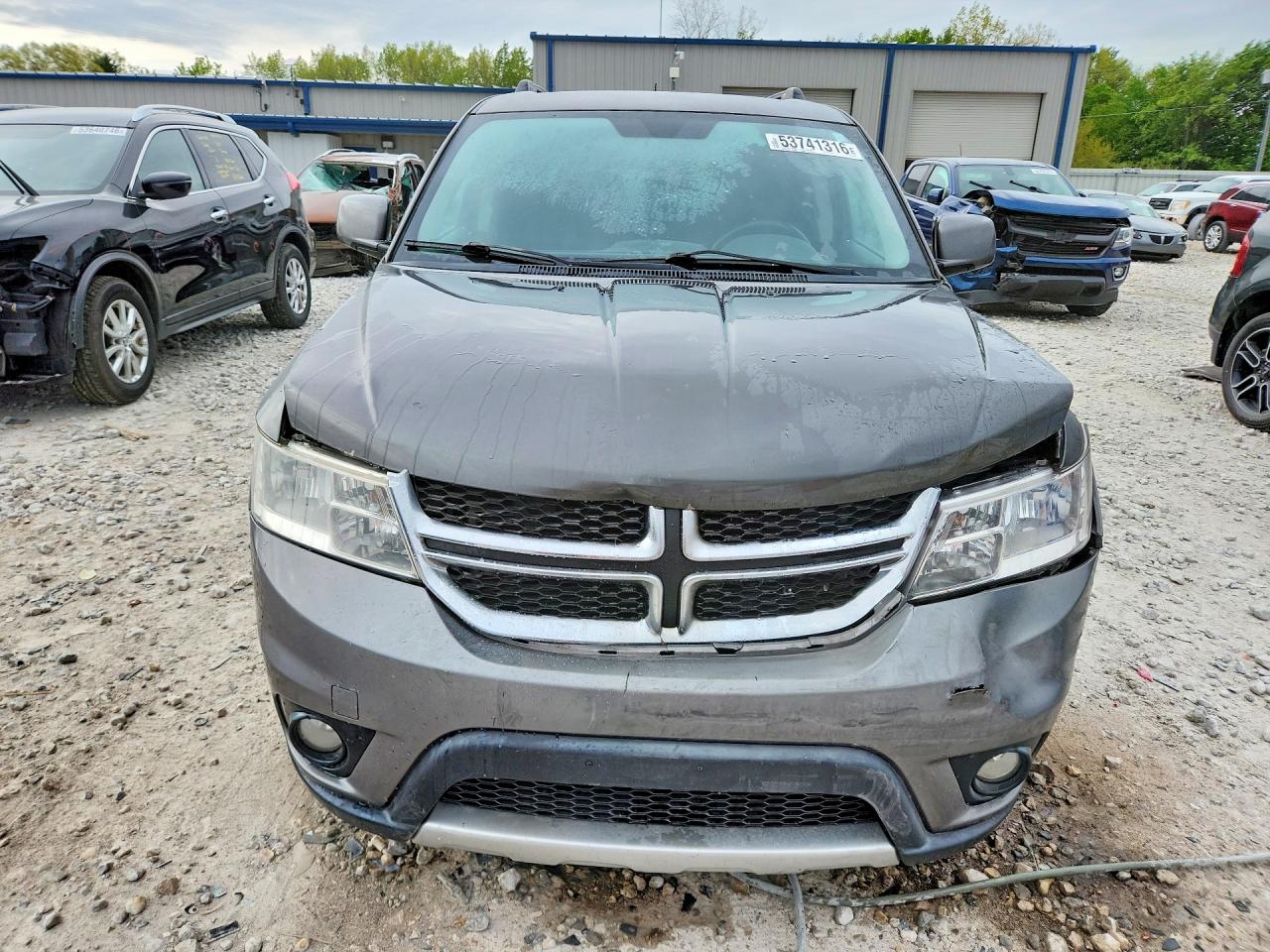2013 Dodge Journey Sxt Gray vin: 3C4PDDBGXDT646319