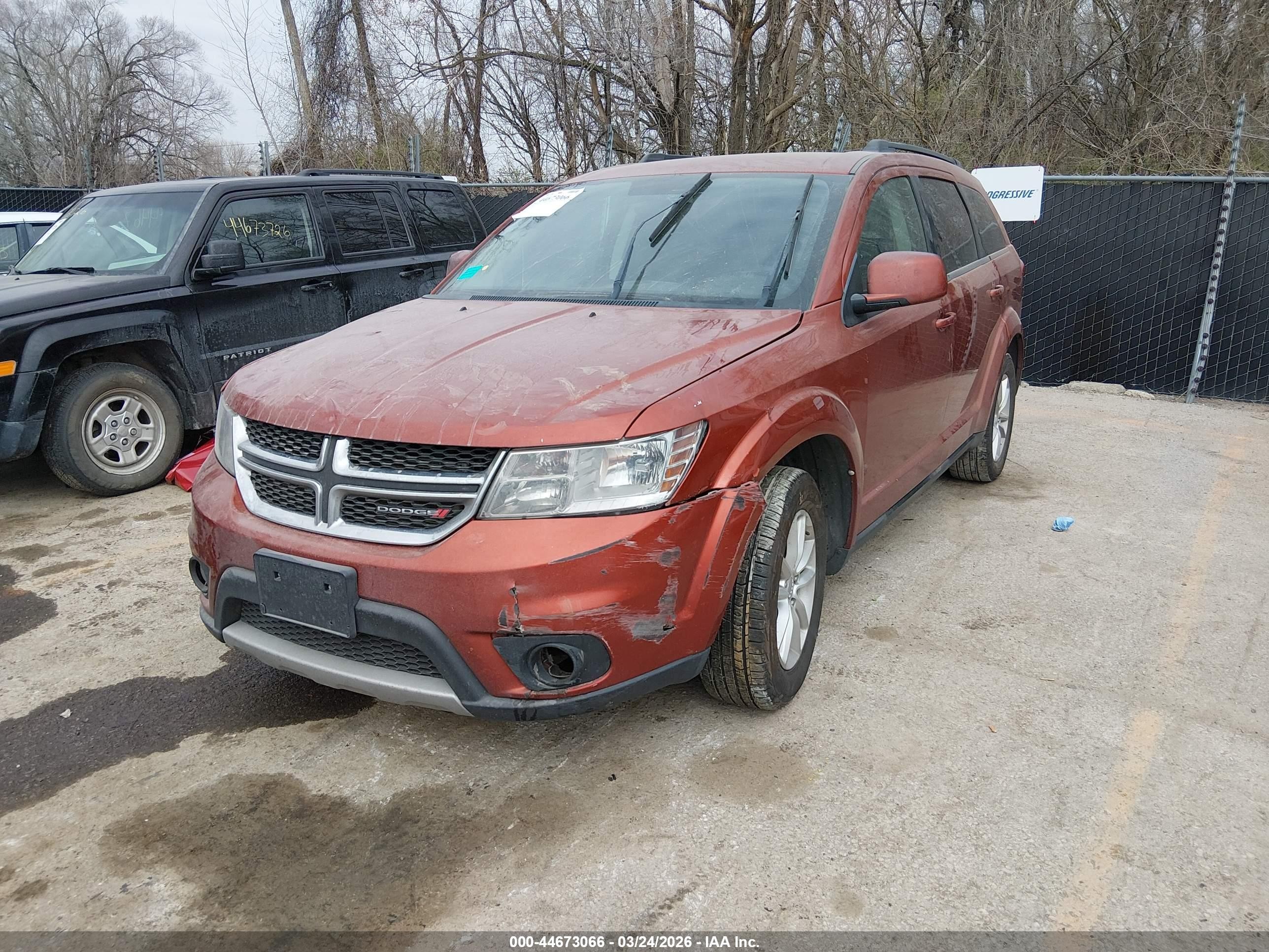 2014 Dodge Journey Sxt Orange vin: 3C4PDDBGXET143133