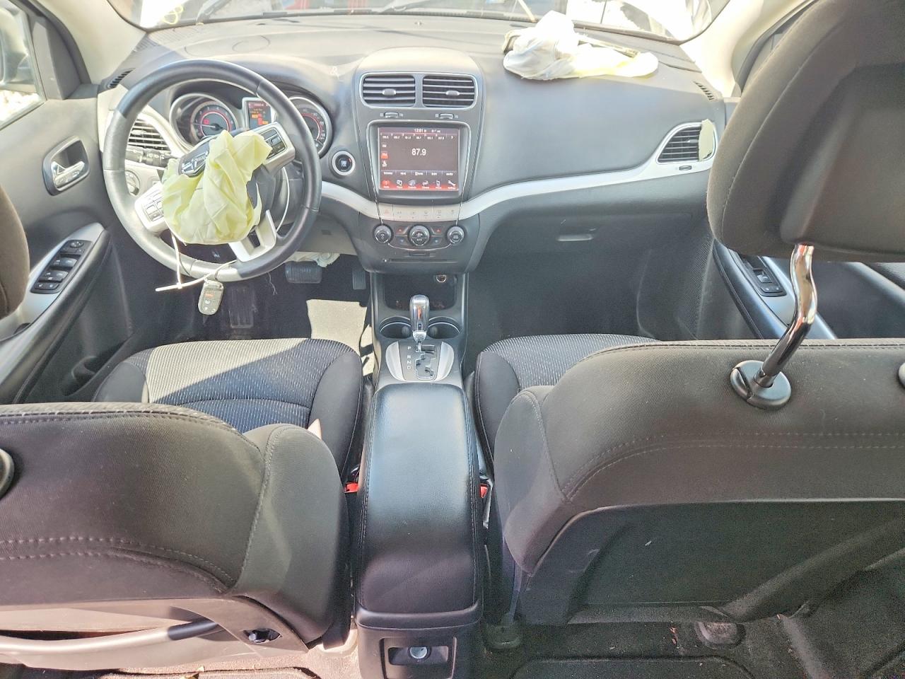 2014 Dodge Journey Sxt White vin: 3C4PDDBGXET167867