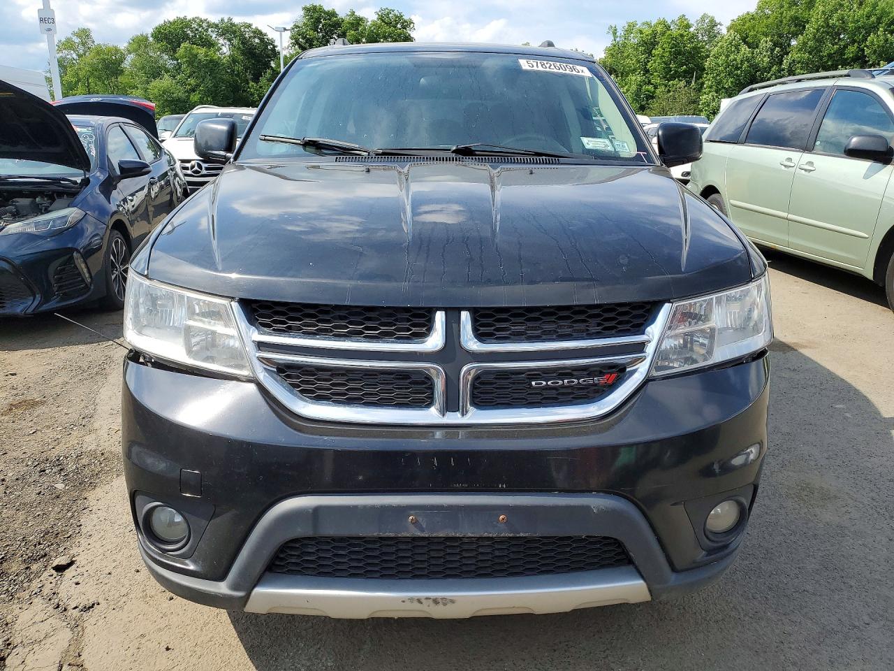2014 Dodge Journey Sxt Black vin: 3C4PDDBGXET211754