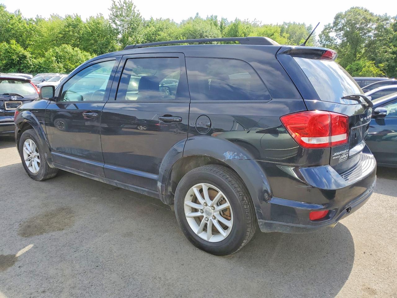 2014 Dodge Journey Sxt Black vin: 3C4PDDBGXET211754