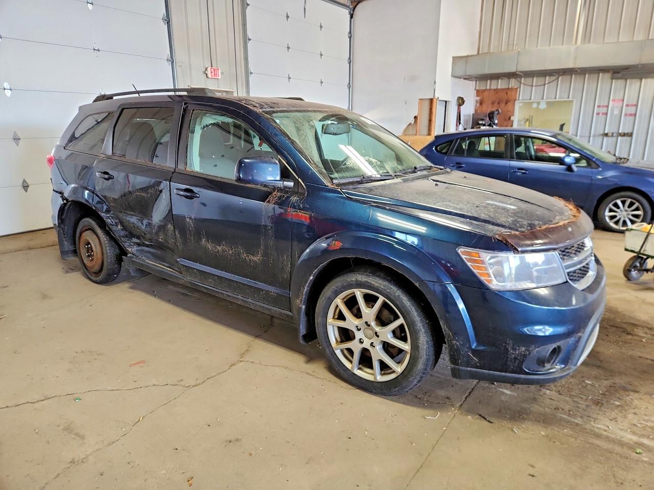 2014 Dodge Journey Sxt Blue vin: 3C4PDDBGXET251025