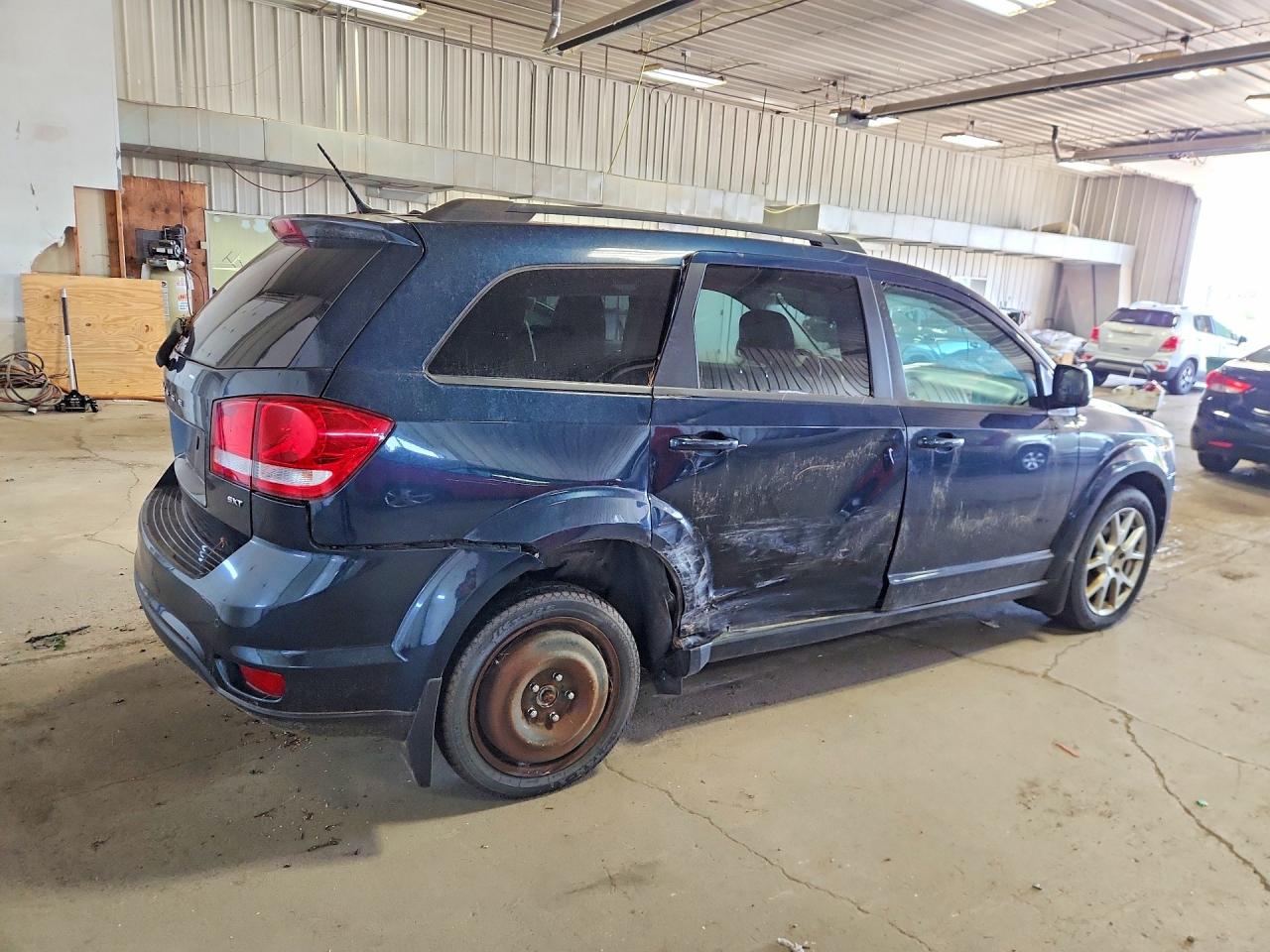 2014 Dodge Journey Sxt Blue vin: 3C4PDDBGXET251025