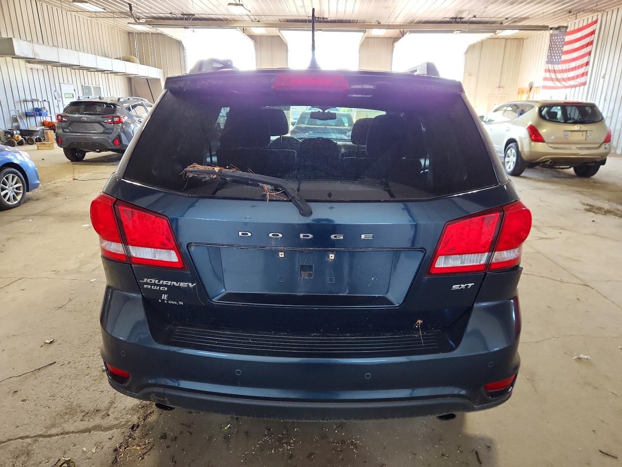 2014 Dodge Journey Sxt Blue vin: 3C4PDDBGXET251025