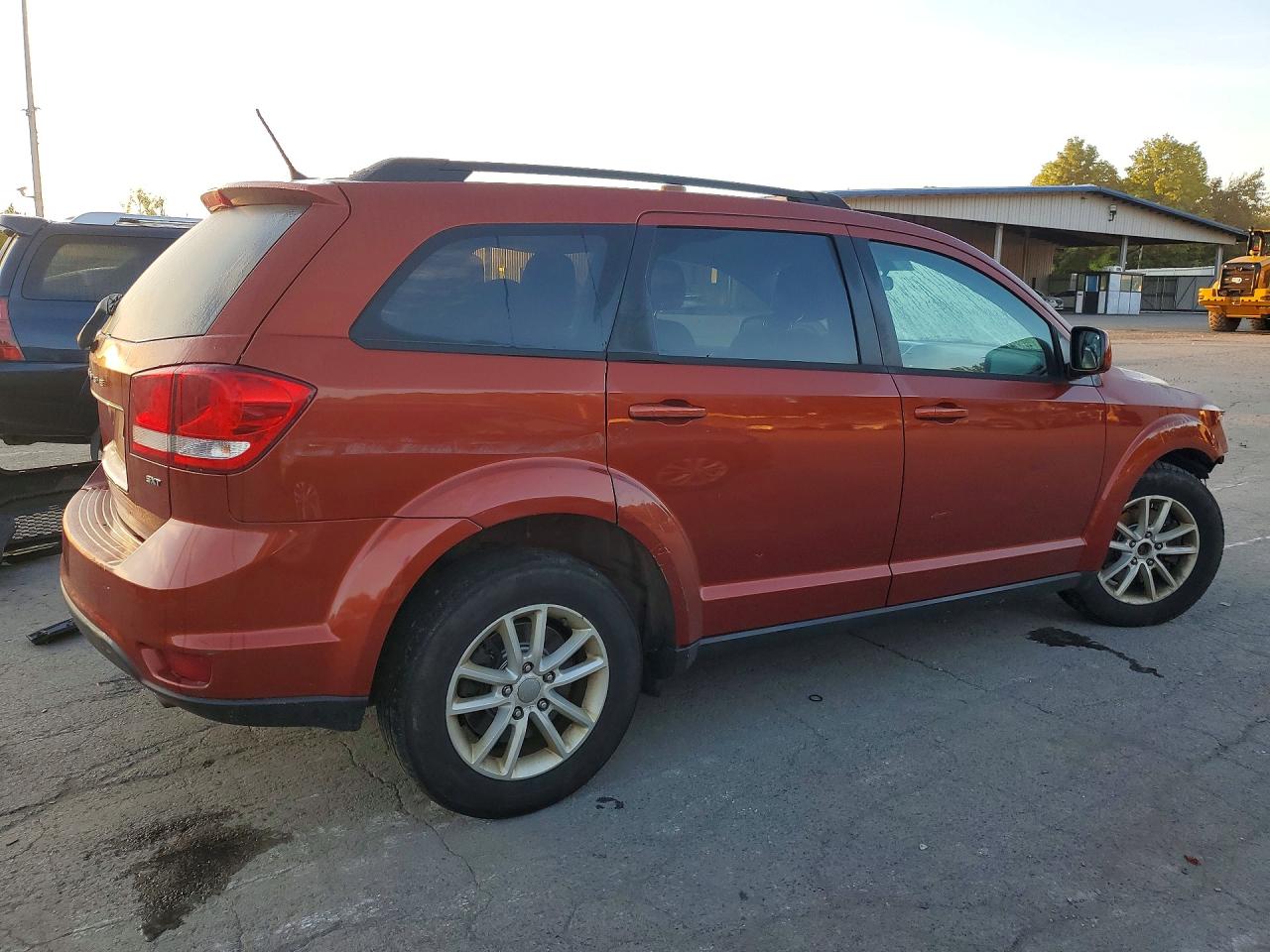2014 Dodge Journey Sxt Оранжевый vin: 3C4PDDBGXET297311