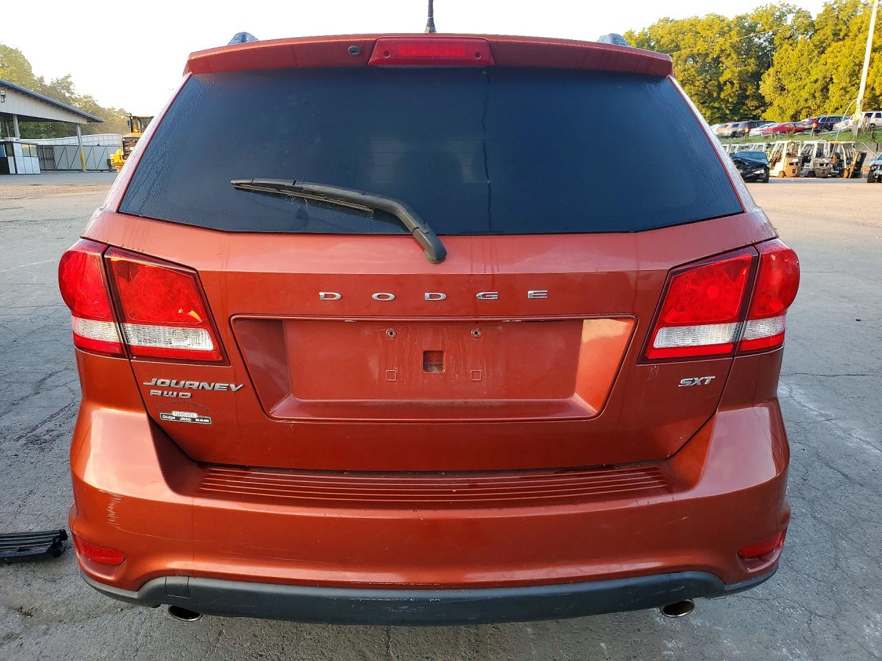 2014 Dodge Journey Sxt Оранжевый vin: 3C4PDDBGXET297311