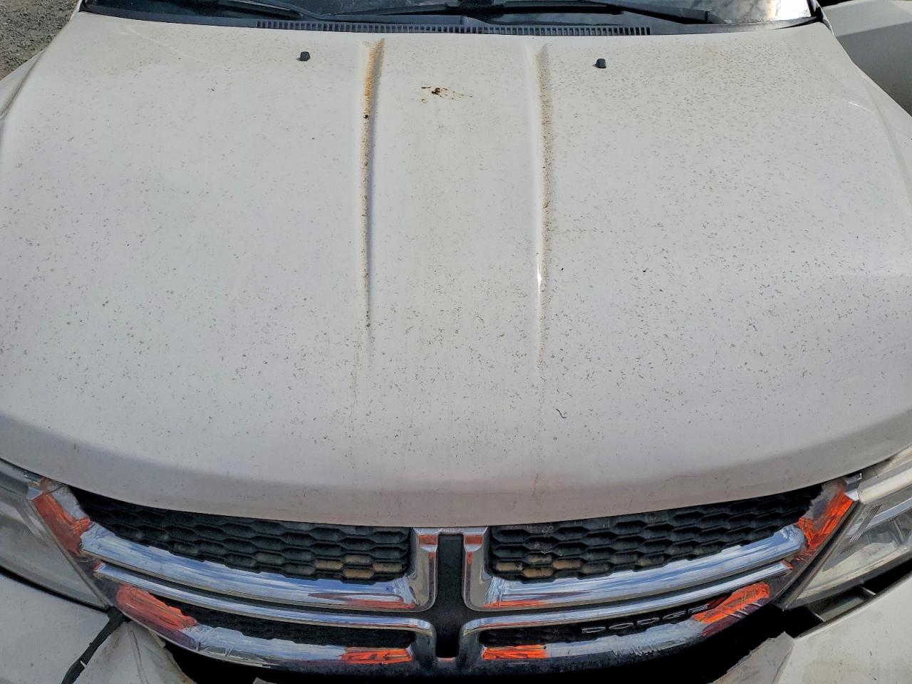 2015 Dodge Journey Sxt White vin: 3C4PDDBGXFT526202