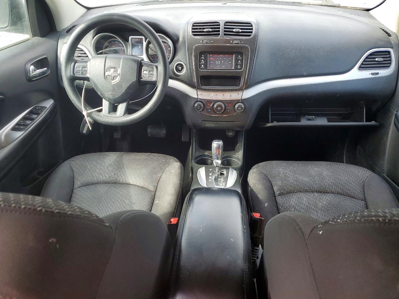 2015 Dodge Journey Sxt White vin: 3C4PDDBGXFT526202