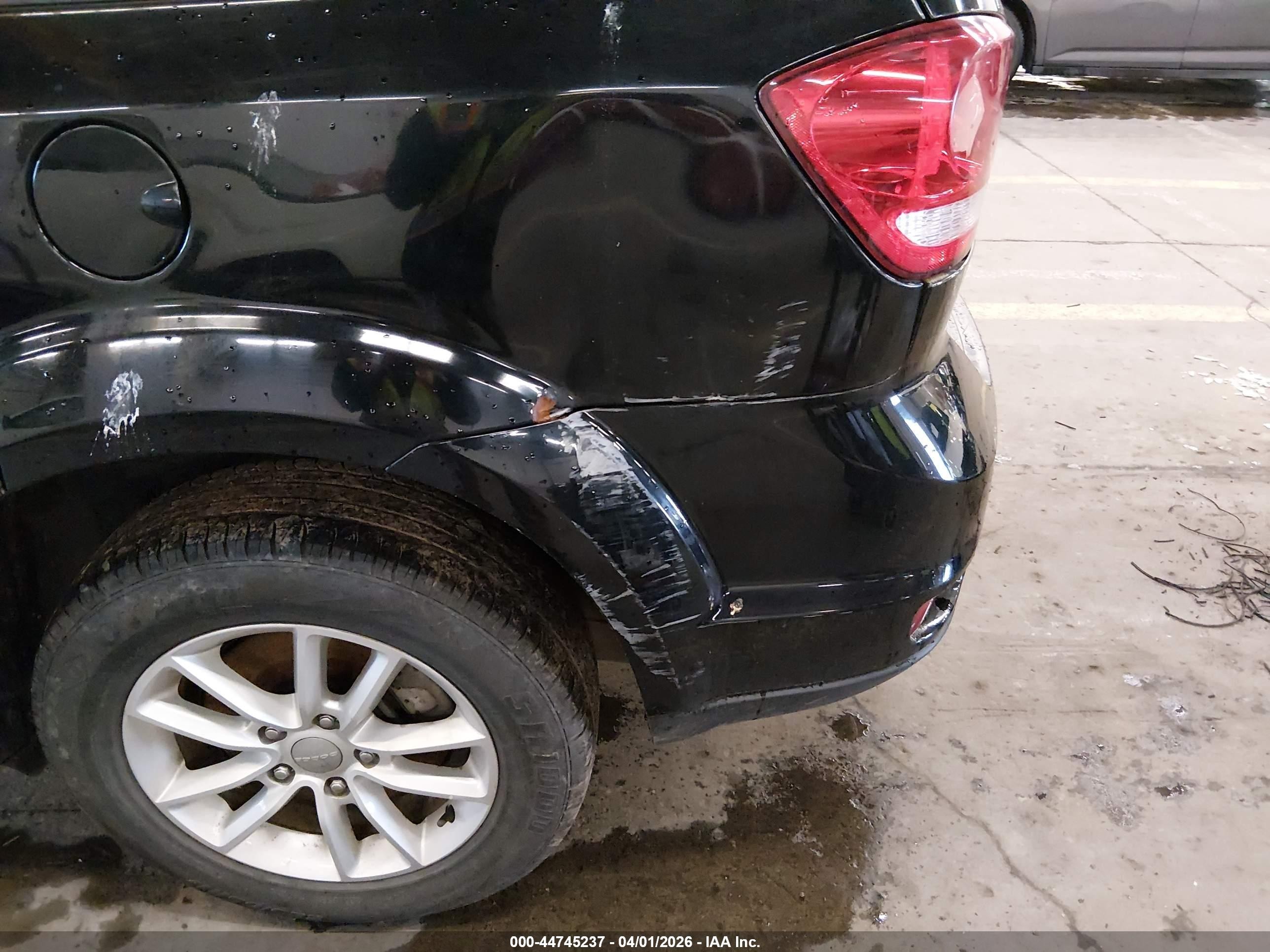 2015 Dodge Journey Sxt Black vin: 3C4PDDBGXFT755608