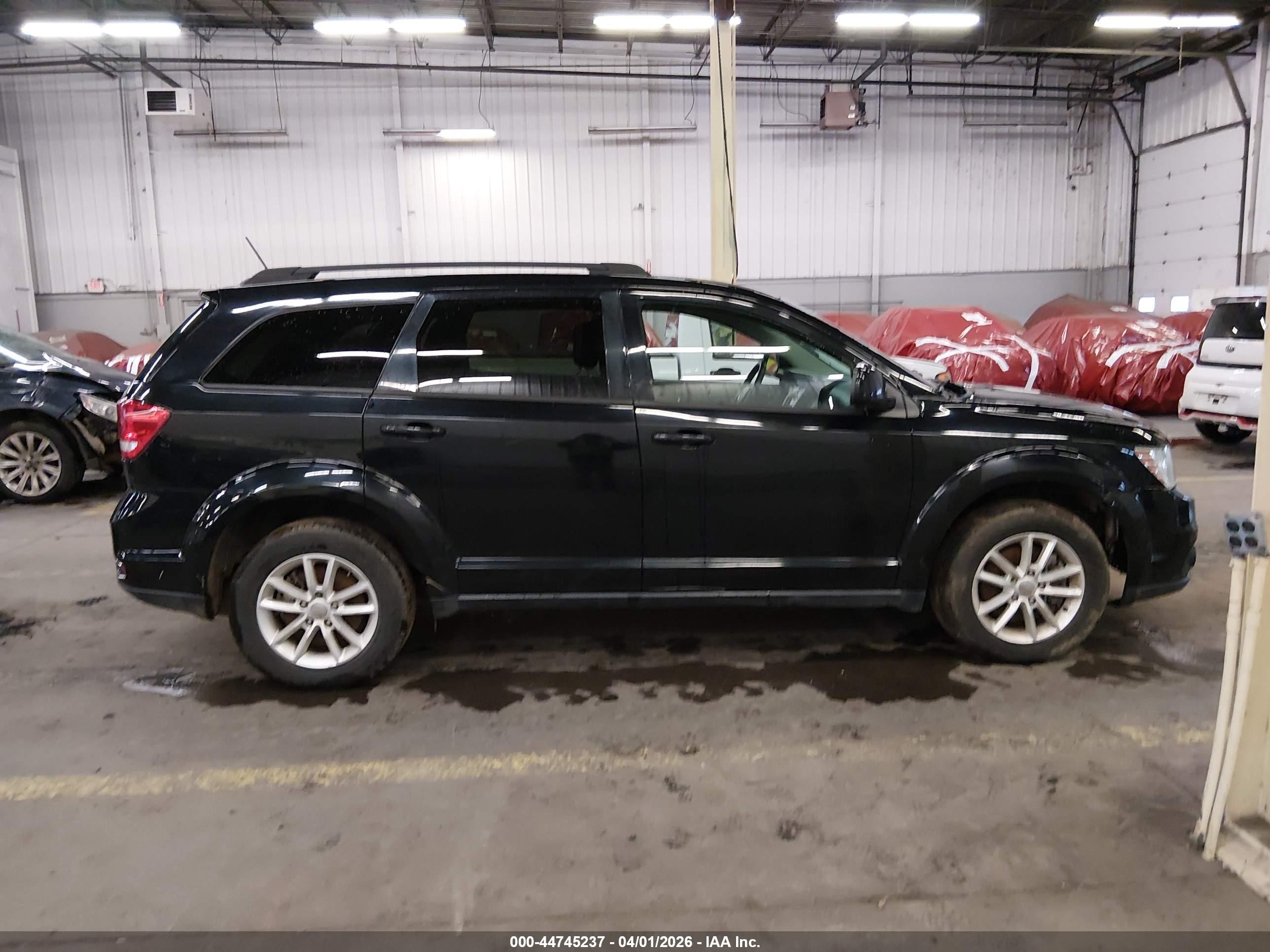 2015 Dodge Journey Sxt Black vin: 3C4PDDBGXFT755608