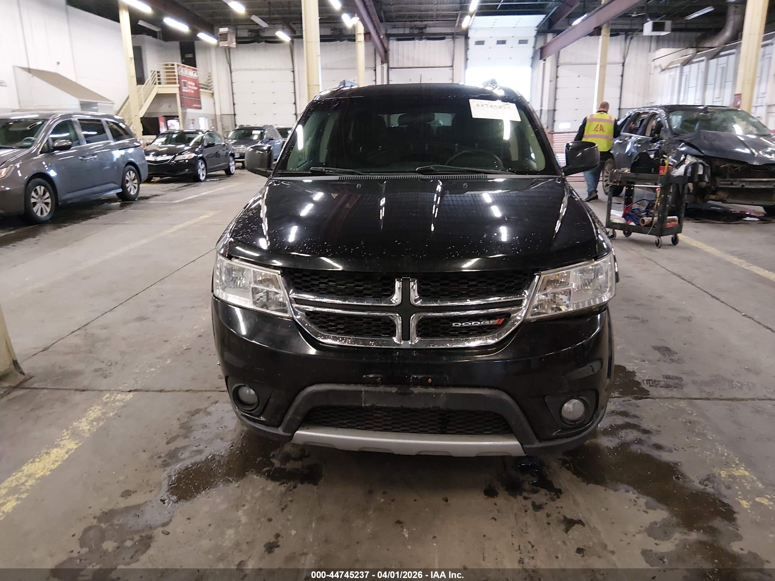 2015 Dodge Journey Sxt Black vin: 3C4PDDBGXFT755608