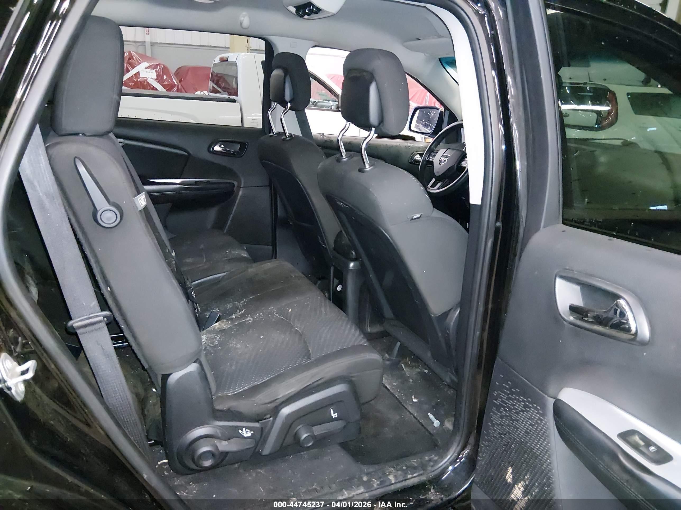 2015 Dodge Journey Sxt Black vin: 3C4PDDBGXFT755608