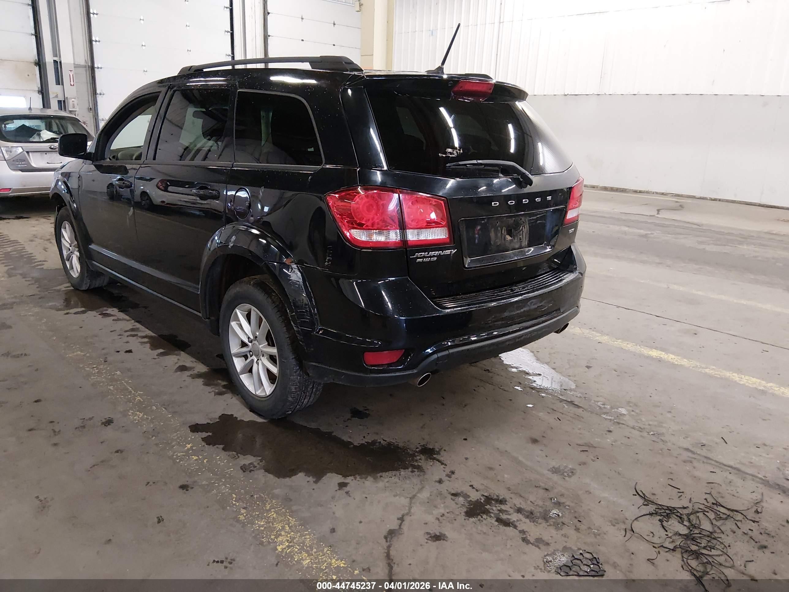 2015 Dodge Journey Sxt Black vin: 3C4PDDBGXFT755608