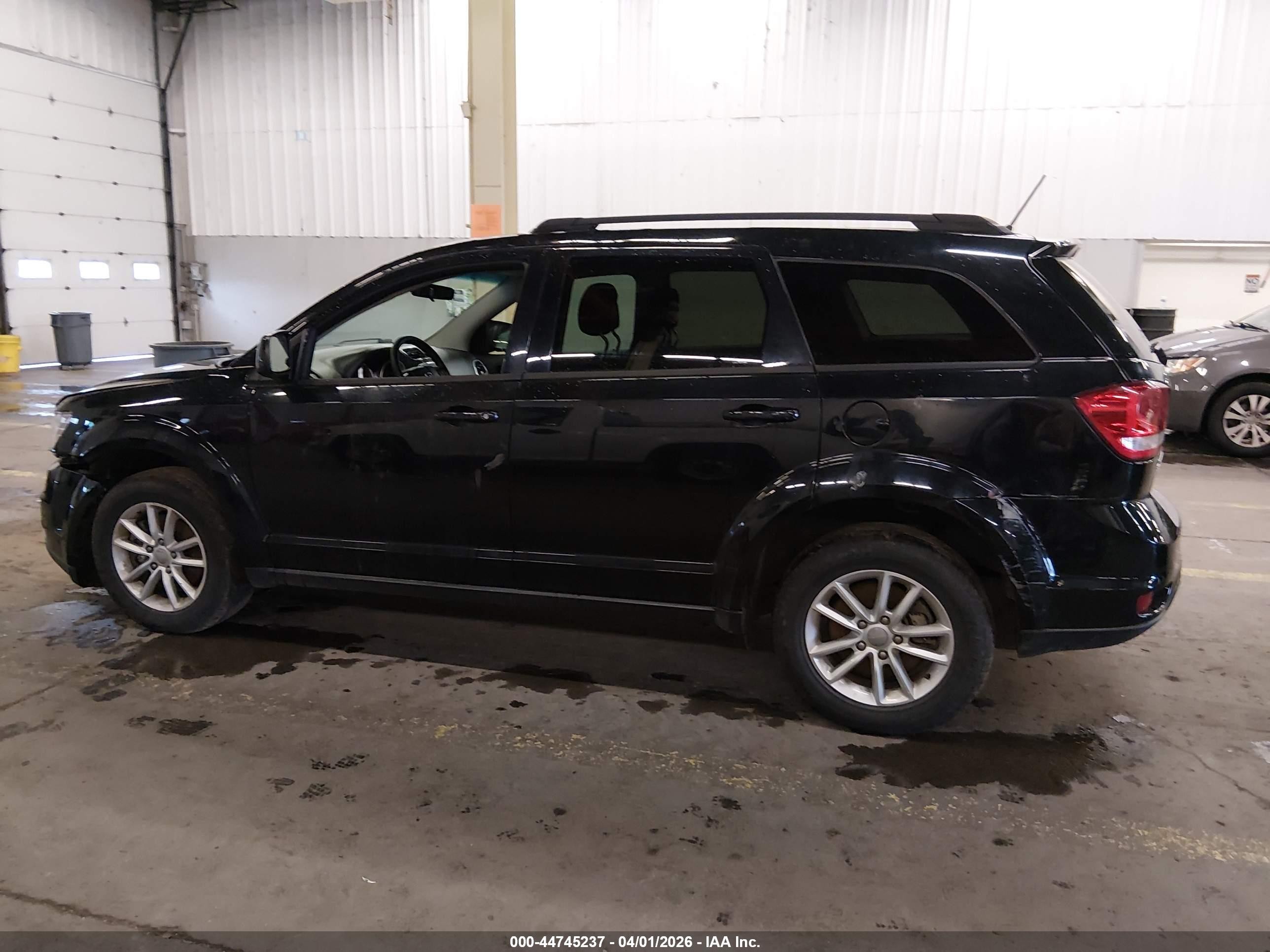 2015 Dodge Journey Sxt Black vin: 3C4PDDBGXFT755608