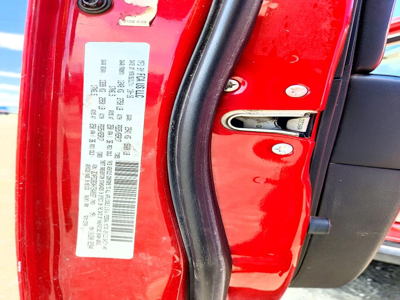 2017 Dodge Journey Sxt Red vin: 3C4PDDBGXHT540037