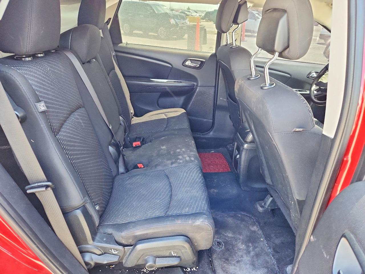 2017 Dodge Journey Sxt Red vin: 3C4PDDBGXHT540037