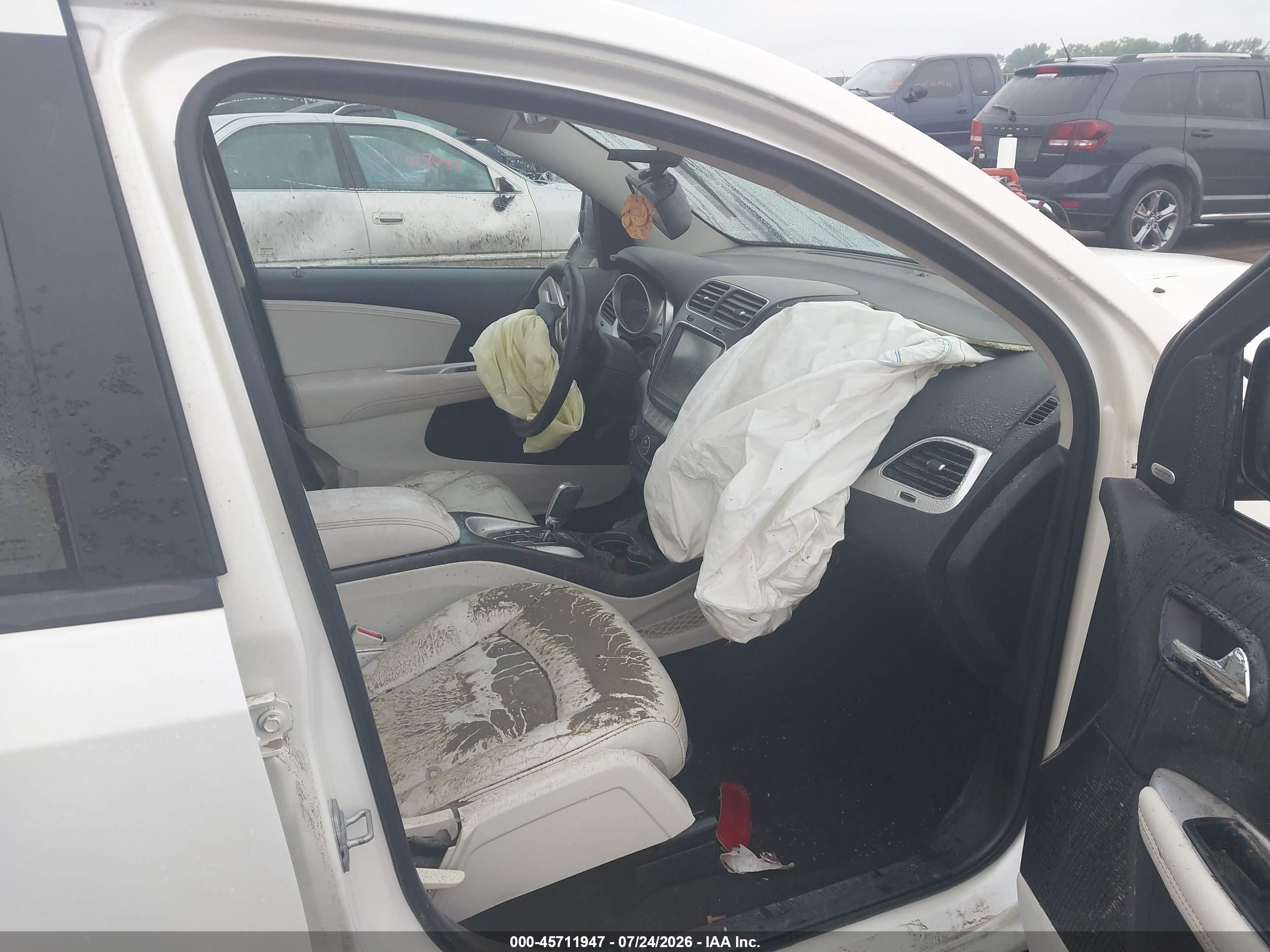 2014 Dodge Journey Limited Tan vin: 3C4PDDDG1ET118330