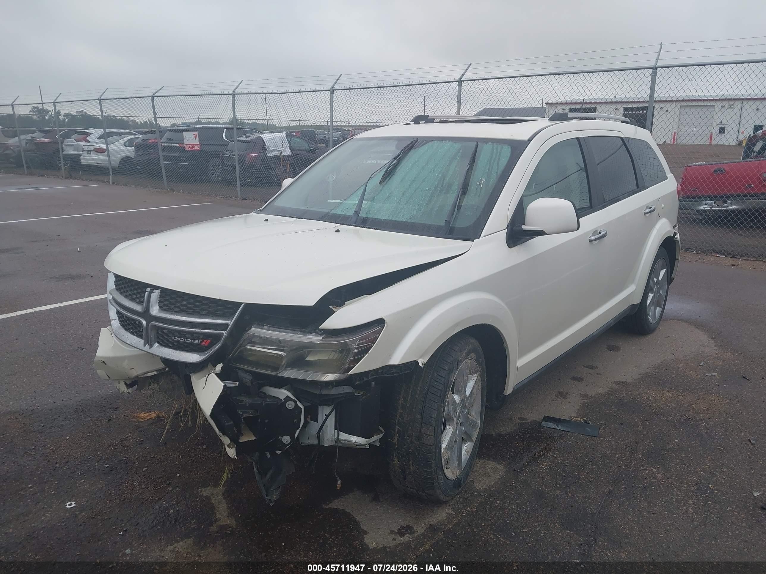 2014 Dodge Journey Limited Tan vin: 3C4PDDDG1ET118330