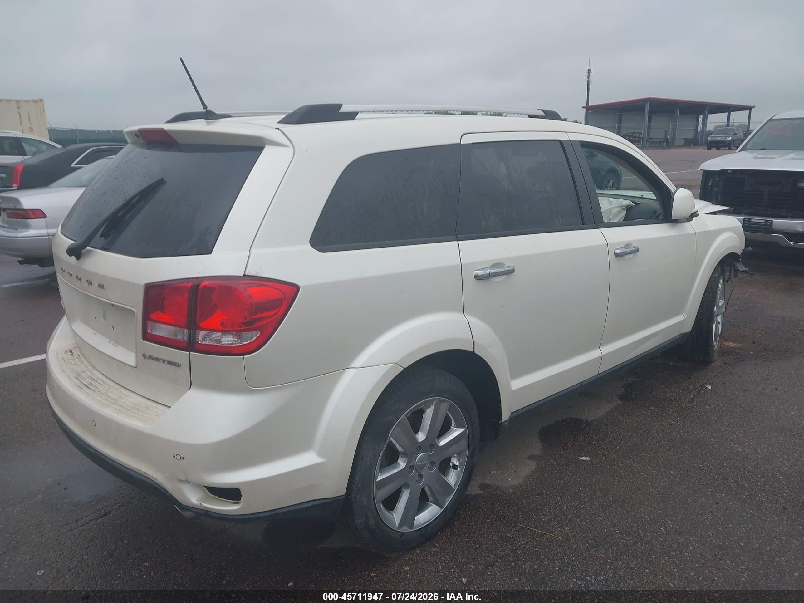 2014 Dodge Journey Limited Tan vin: 3C4PDDDG1ET118330