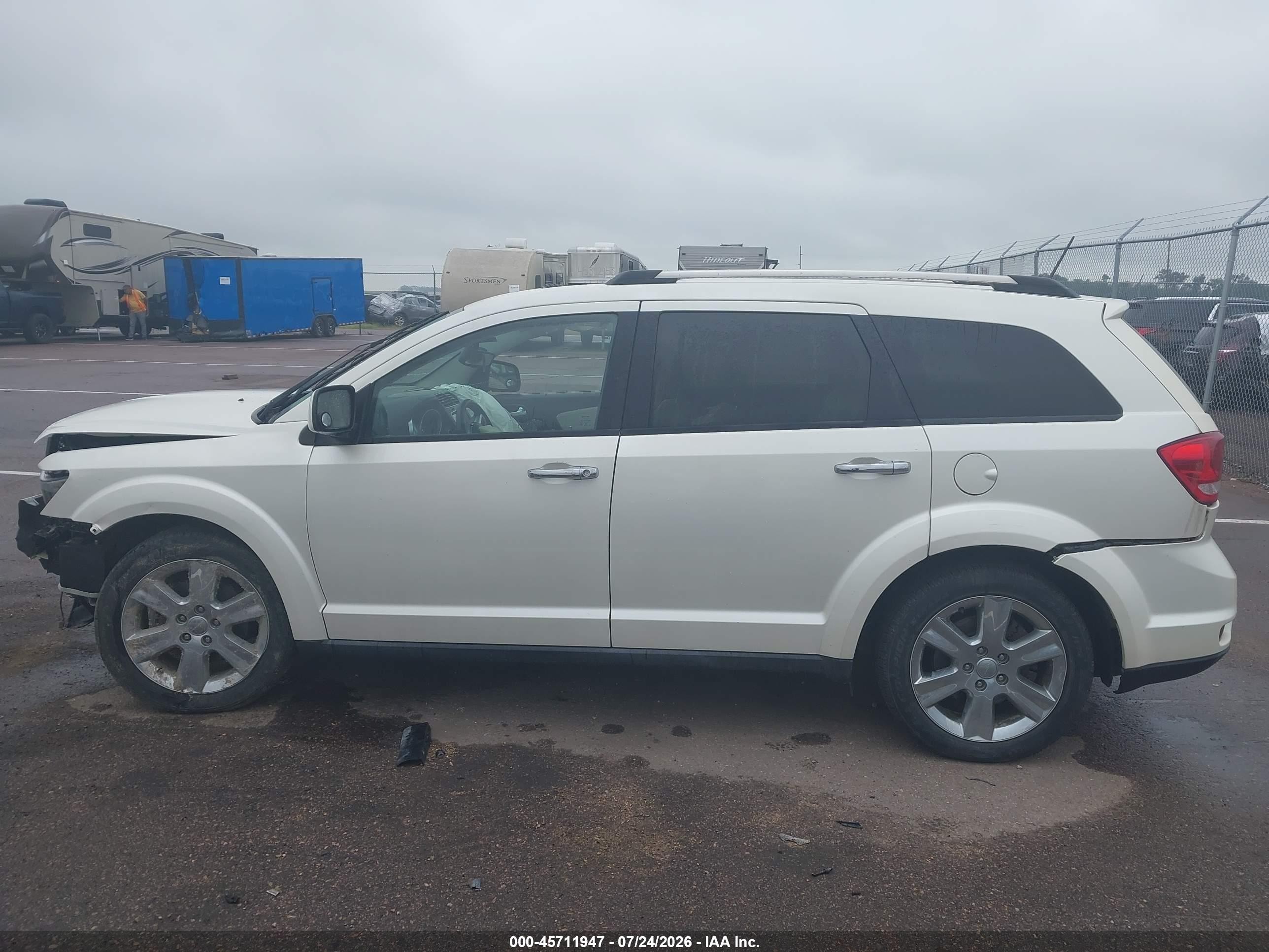 2014 Dodge Journey Limited Tan vin: 3C4PDDDG1ET118330