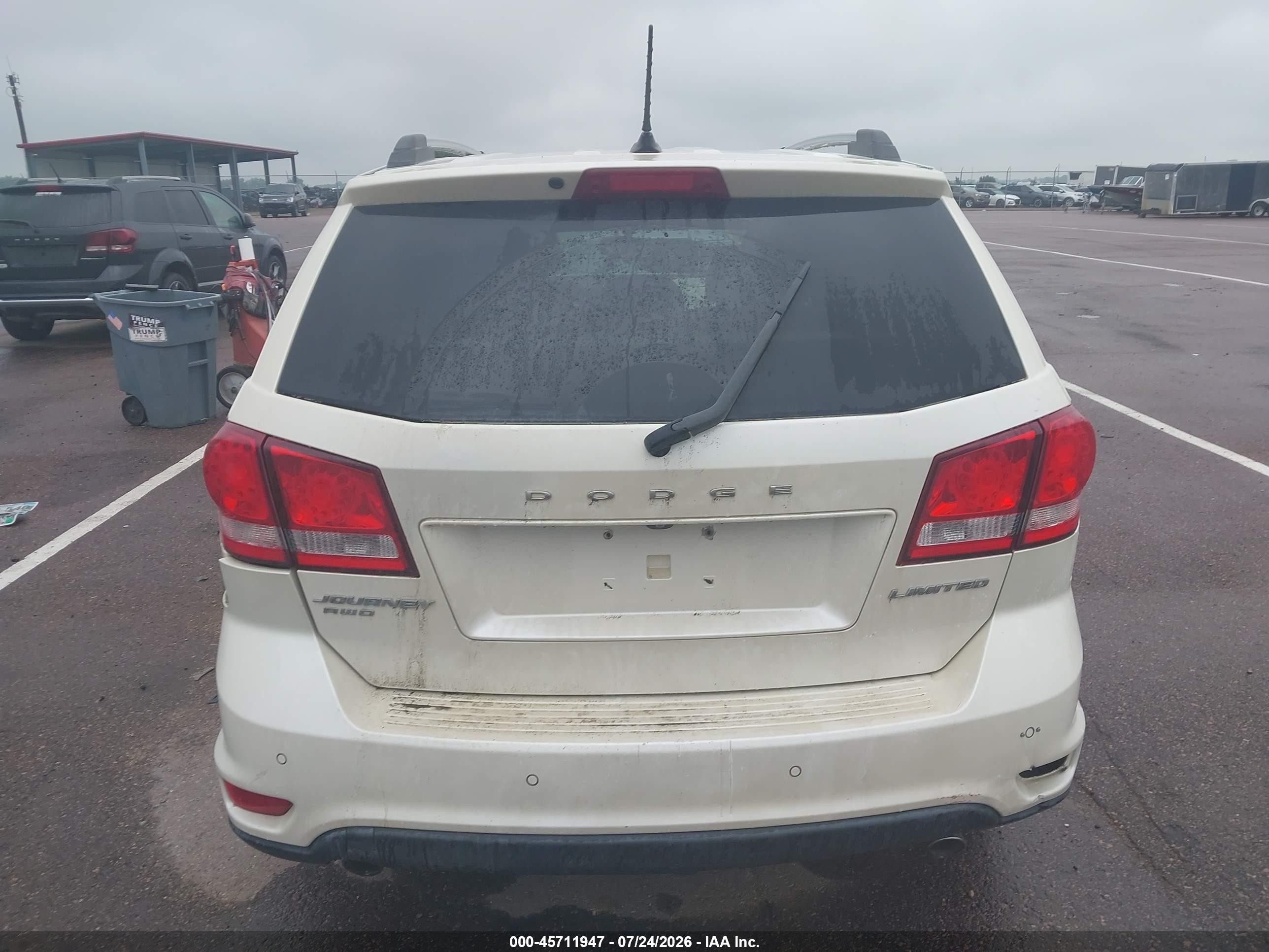 2014 Dodge Journey Limited Tan vin: 3C4PDDDG1ET118330