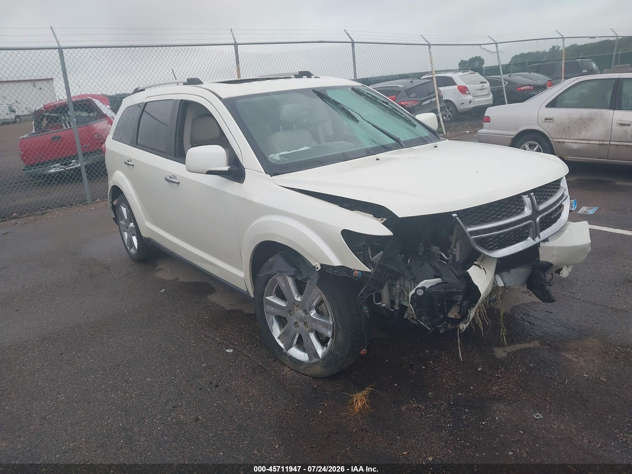 2014 Dodge Journey Limited Tan vin: 3C4PDDDG1ET118330