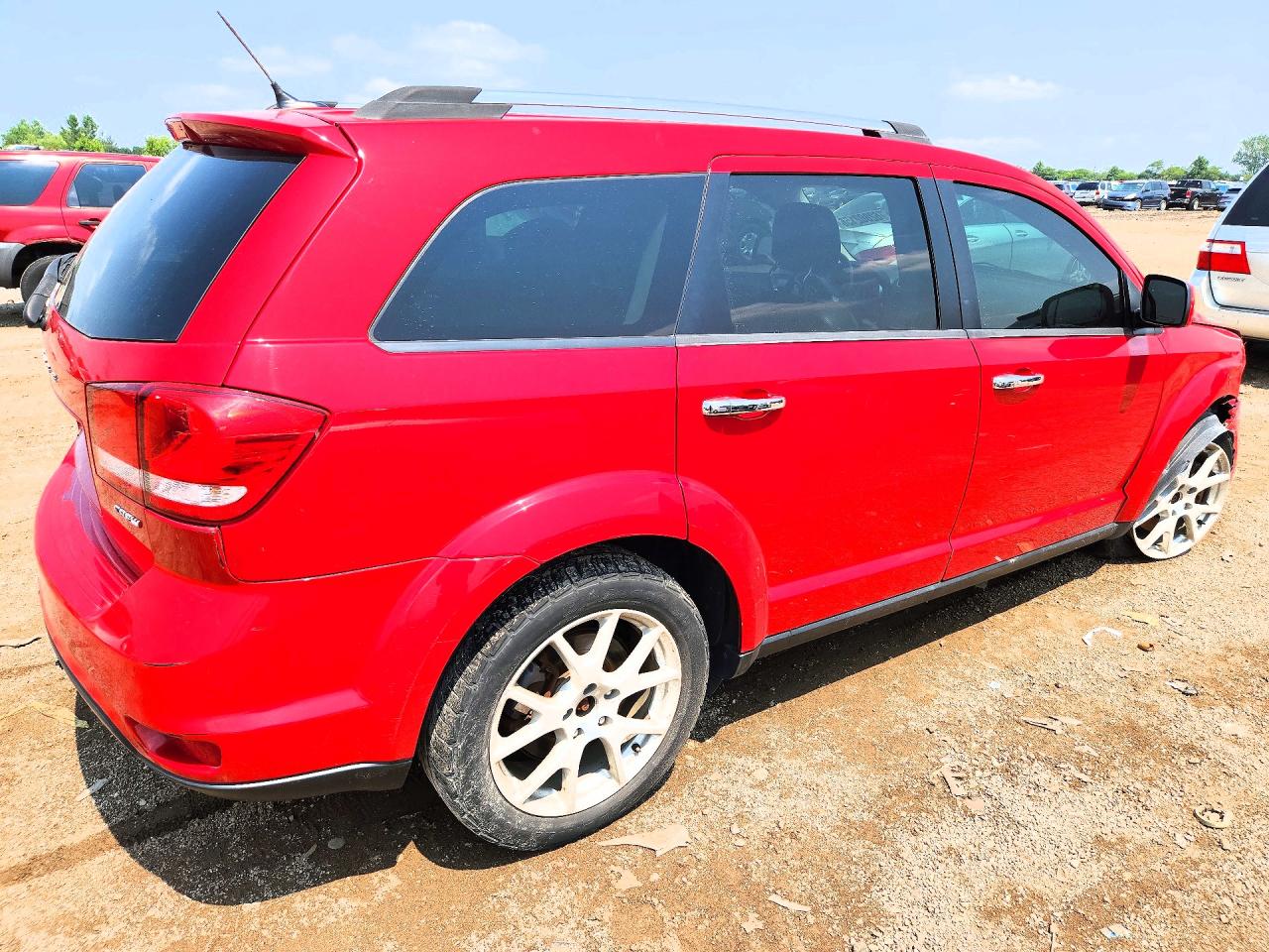 2012 Dodge Journey Crew Red vin: 3C4PDDDG3CT369637