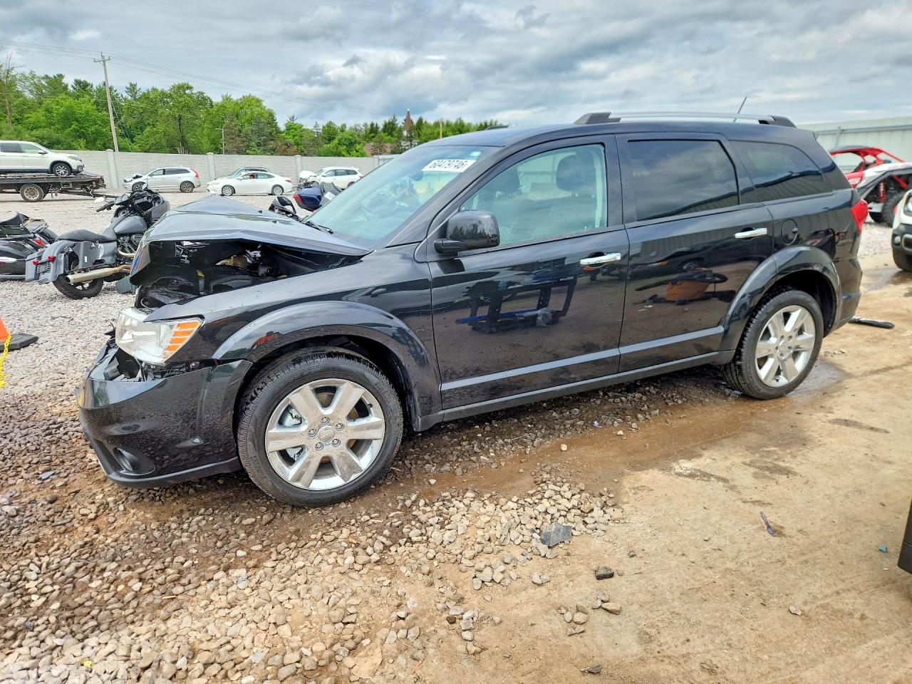 2013 Dodge Journey Crew Blue vin: 3C4PDDDG3DT545264
