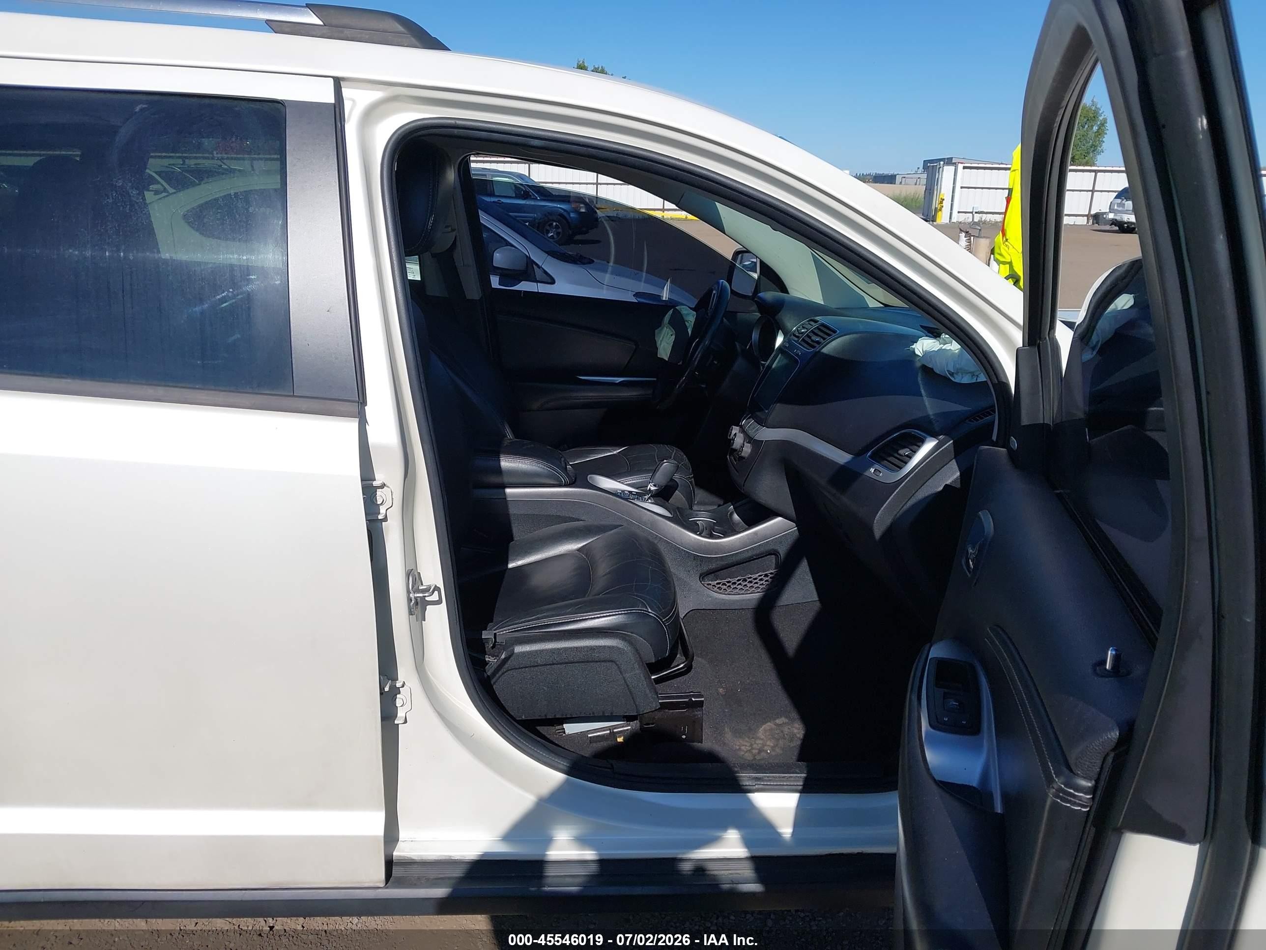 2013 Dodge Journey Crew White vin: 3C4PDDDG3DT646272