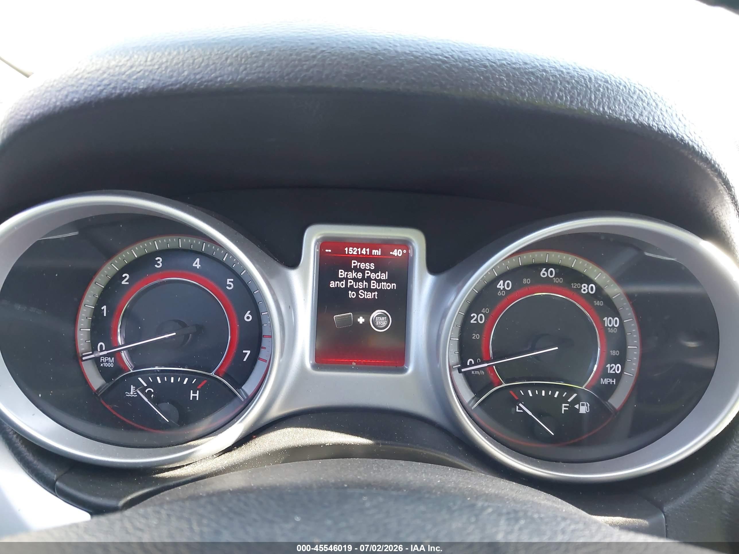 2013 Dodge Journey Crew White vin: 3C4PDDDG3DT646272