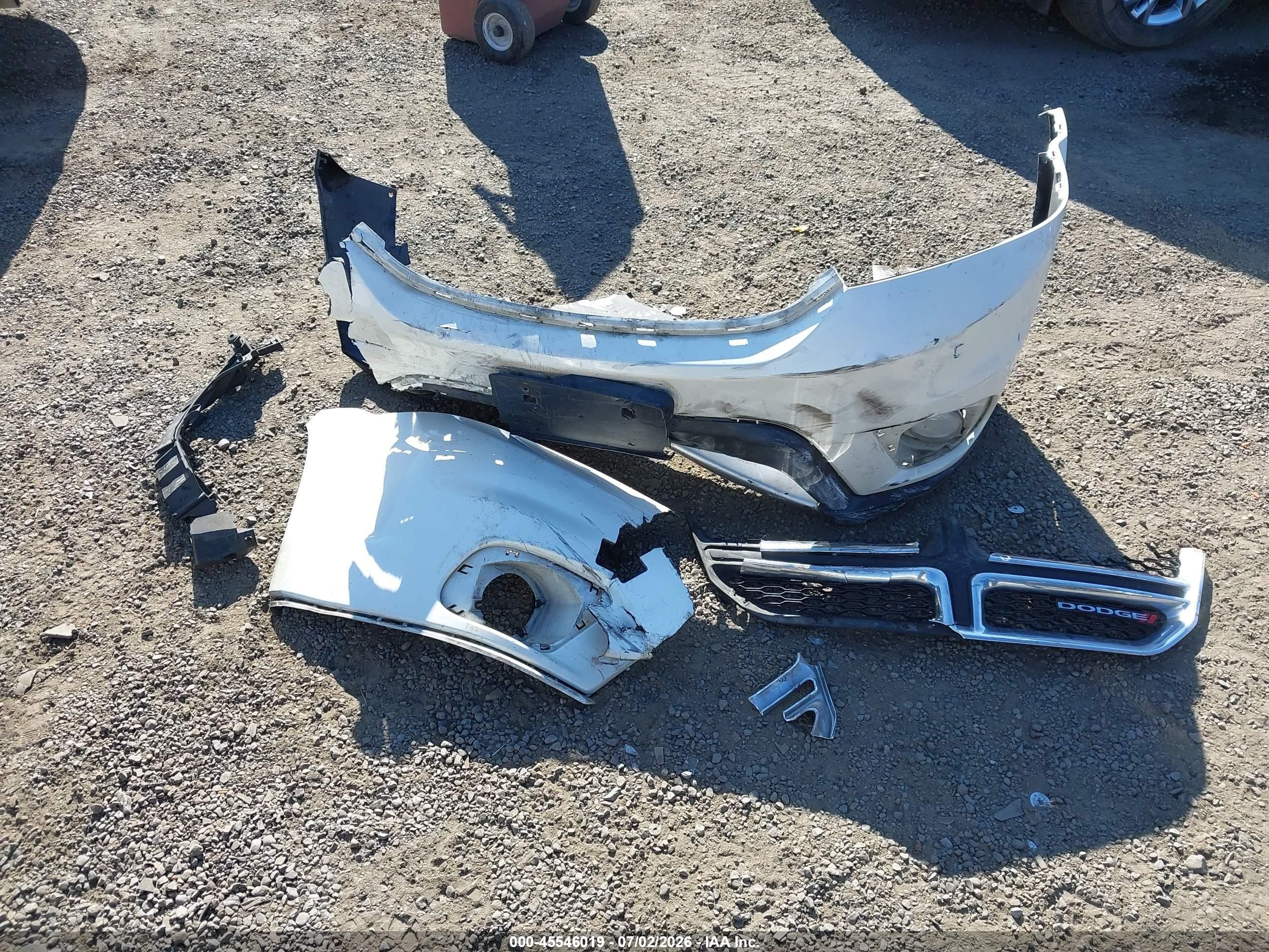 2013 Dodge Journey Crew White vin: 3C4PDDDG3DT646272