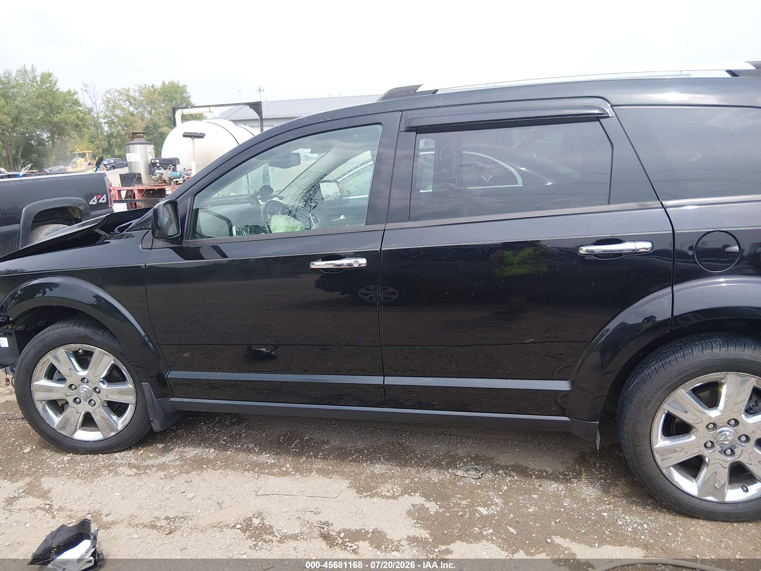 2014 Dodge Journey Limited Black vin: 3C4PDDDG3ET193322