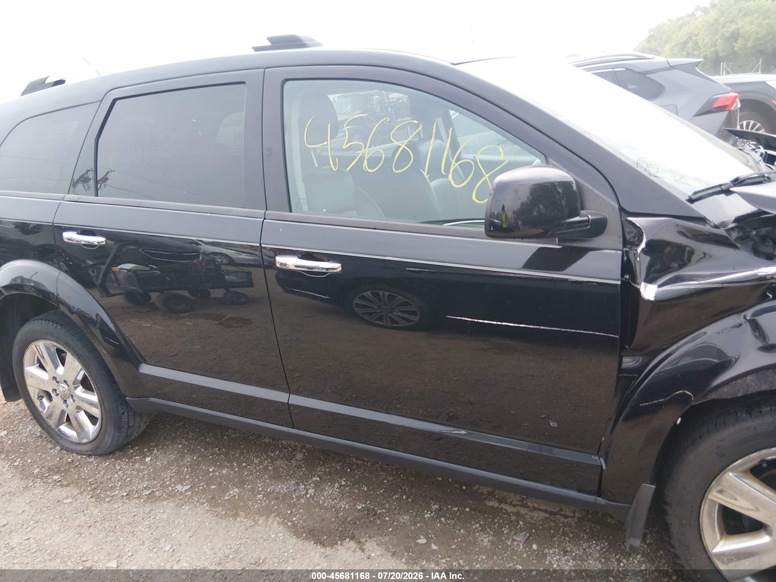 2014 Dodge Journey Limited Black vin: 3C4PDDDG3ET193322
