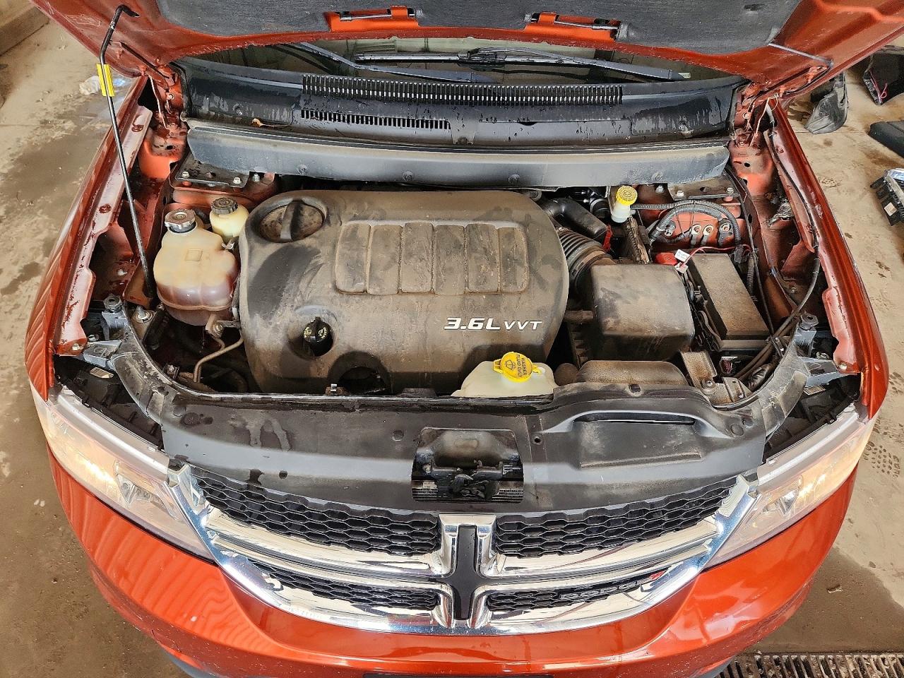 2014 Dodge Journey Limited Orange vin: 3C4PDDDG3ET251655