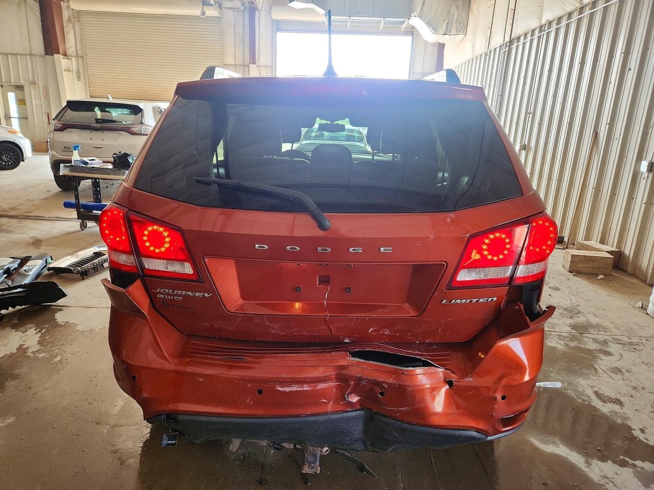 2014 Dodge Journey Limited Orange vin: 3C4PDDDG3ET251655