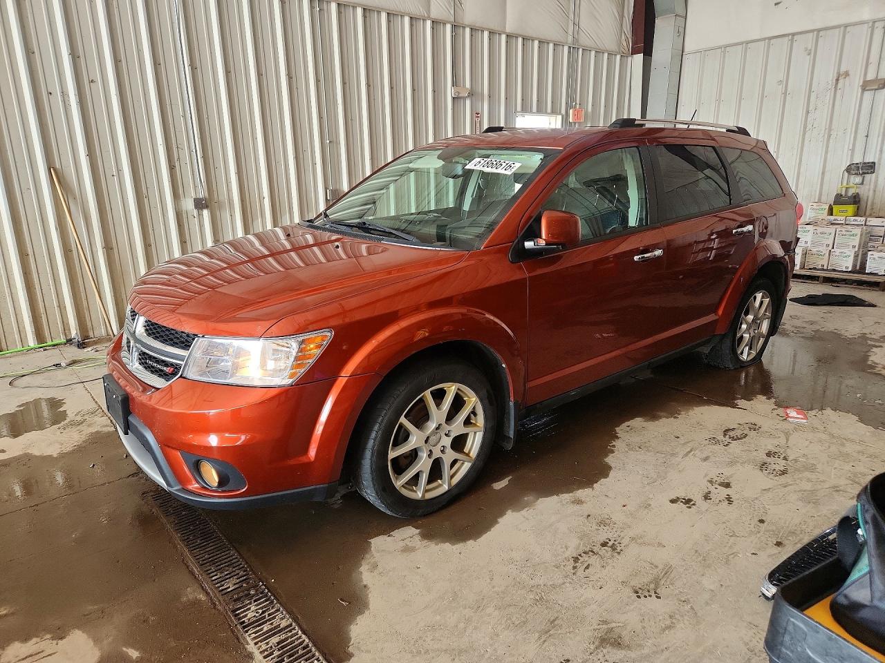 2014 Dodge Journey Limited Orange vin: 3C4PDDDG3ET251655
