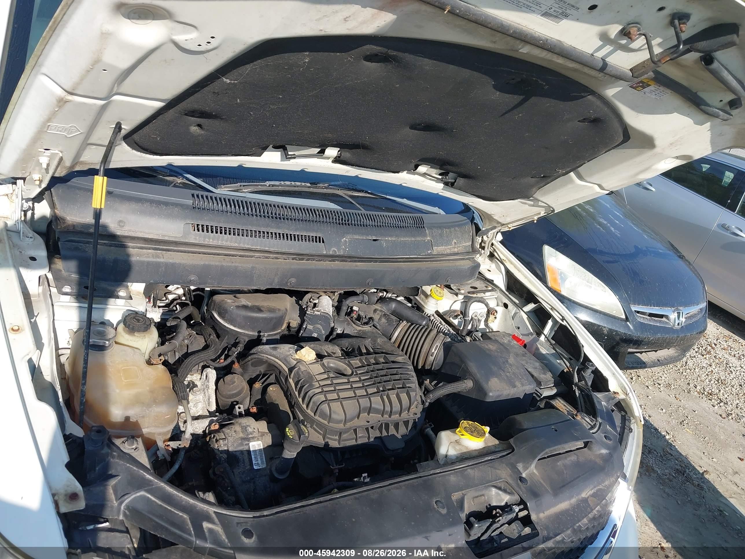 2013 Dodge Journey Crew Белый vin: 3C4PDDDG4DT591167