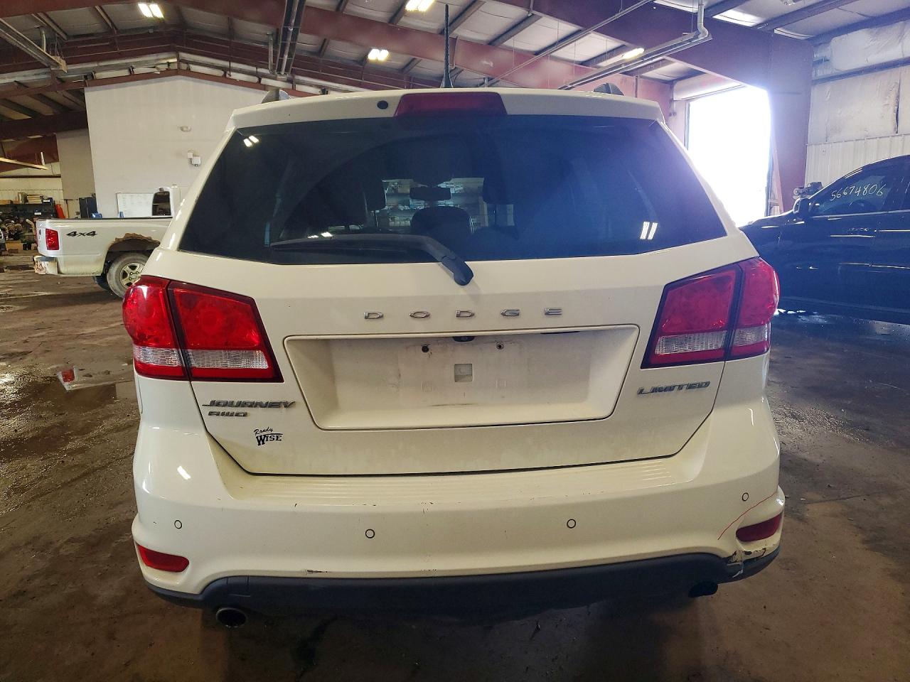 2014 Dodge Journey Limited White vin: 3C4PDDDG4ET185553