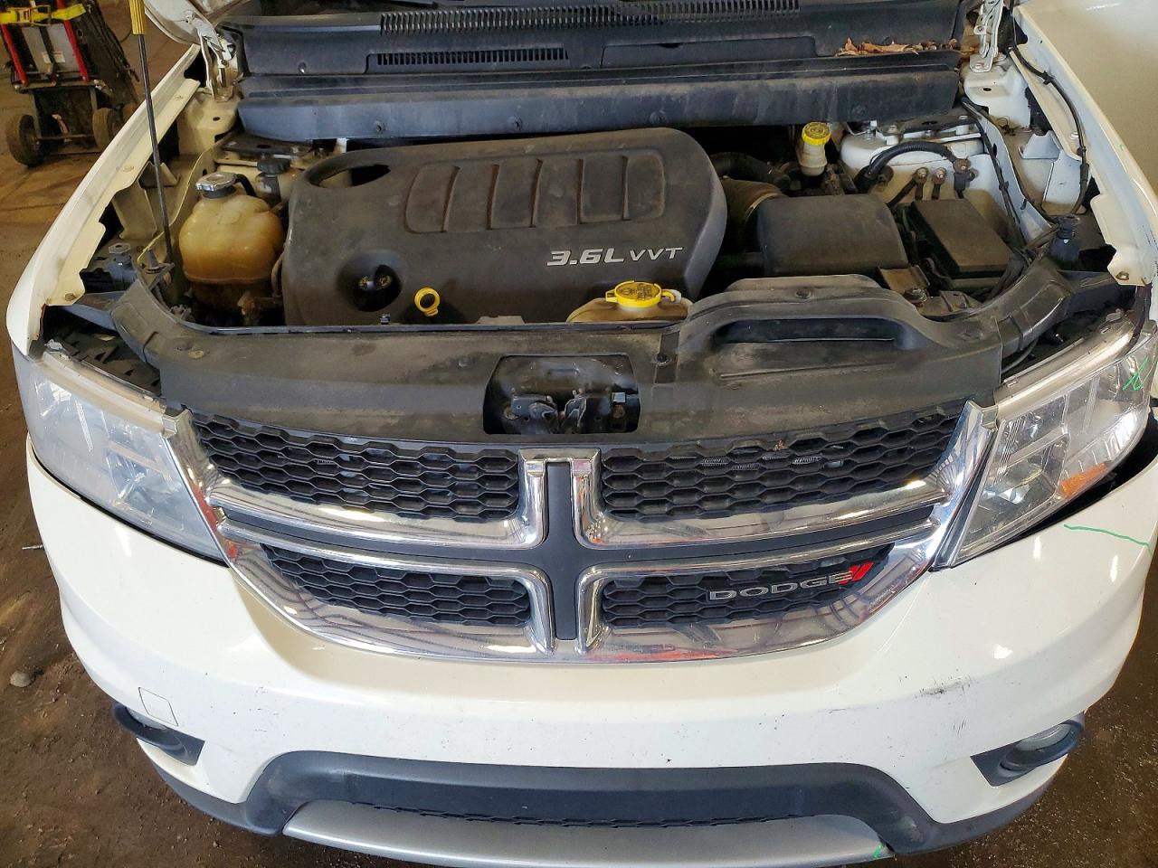 2014 Dodge Journey Limited White vin: 3C4PDDDG4ET185553