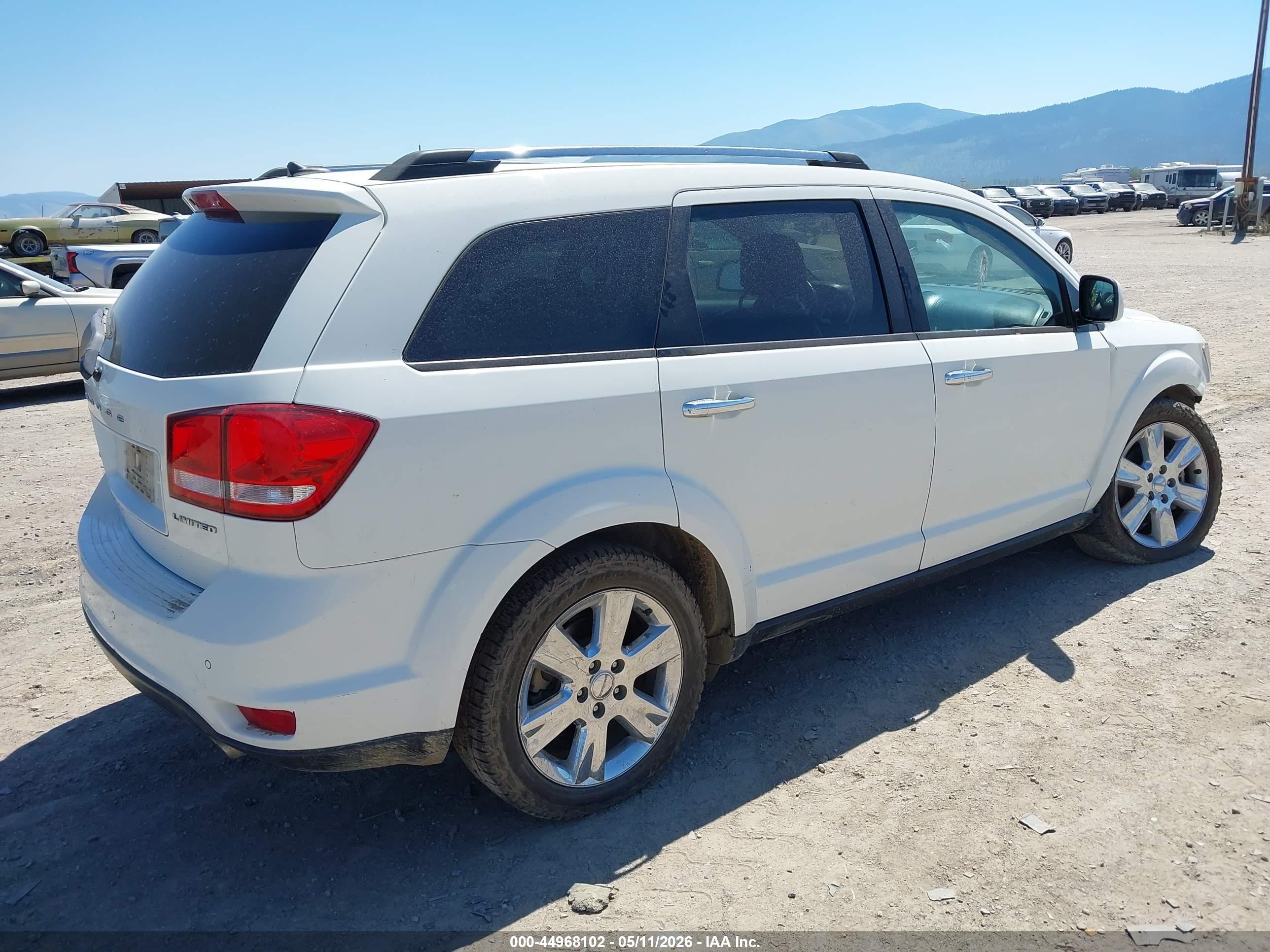 2014 Dodge Journey Limited White vin: 3C4PDDDG4ET214551