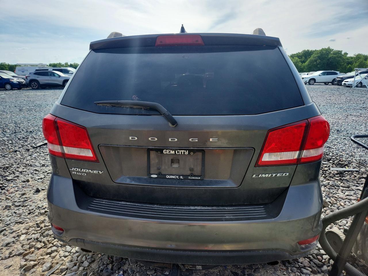 2015 Dodge Journey Gray vin: 3C4PDDDG4FT732466