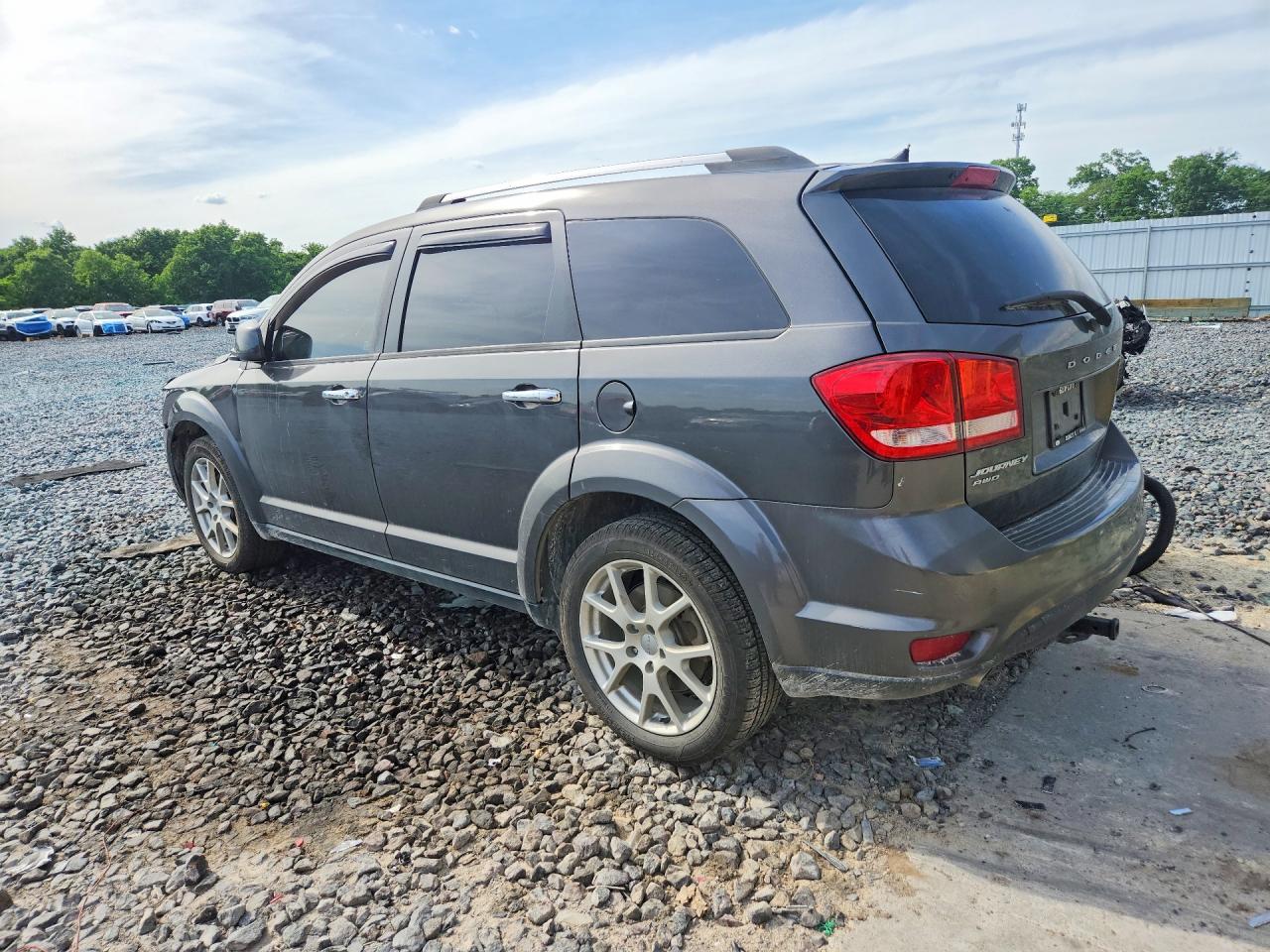 2015 Dodge Journey Gray vin: 3C4PDDDG4FT732466