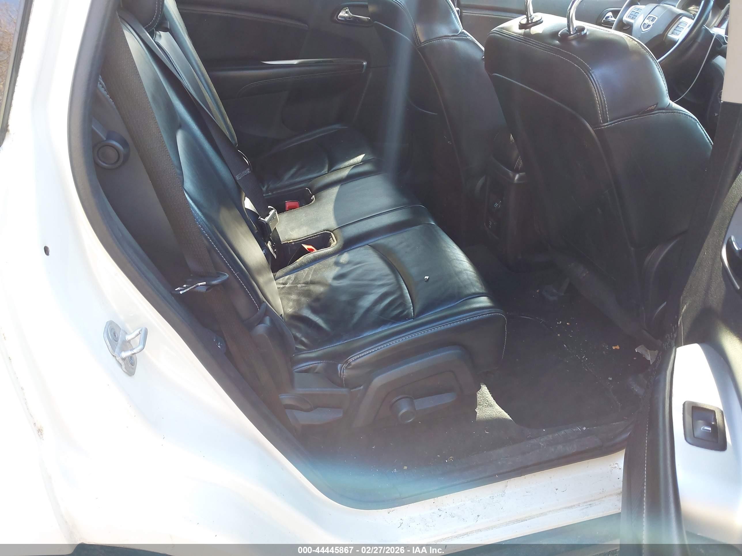 2012 Dodge Journey Crew White vin: 3C4PDDDG6CT235351
