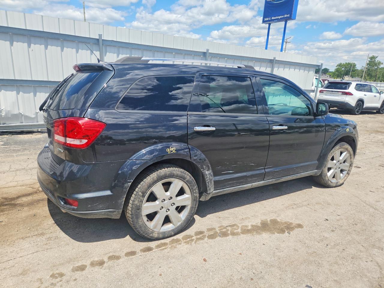 2013 Dodge Journey Crew Black vin: 3C4PDDDG6DT633807