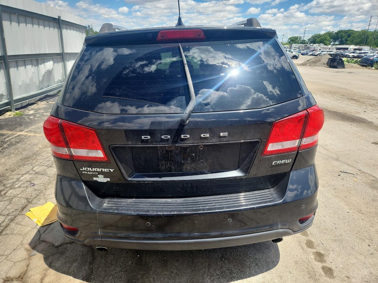 2013 Dodge Journey Crew Black vin: 3C4PDDDG6DT633807