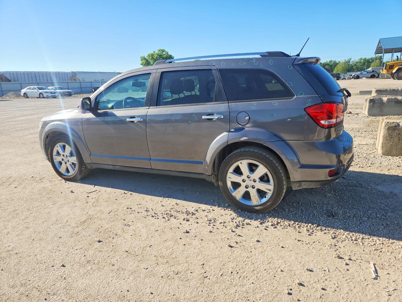 2013 Dodge Journey Crew Gray vin: 3C4PDDDG6DT635198