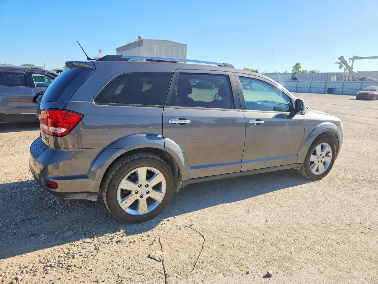 2013 Dodge Journey Crew Gray vin: 3C4PDDDG6DT635198