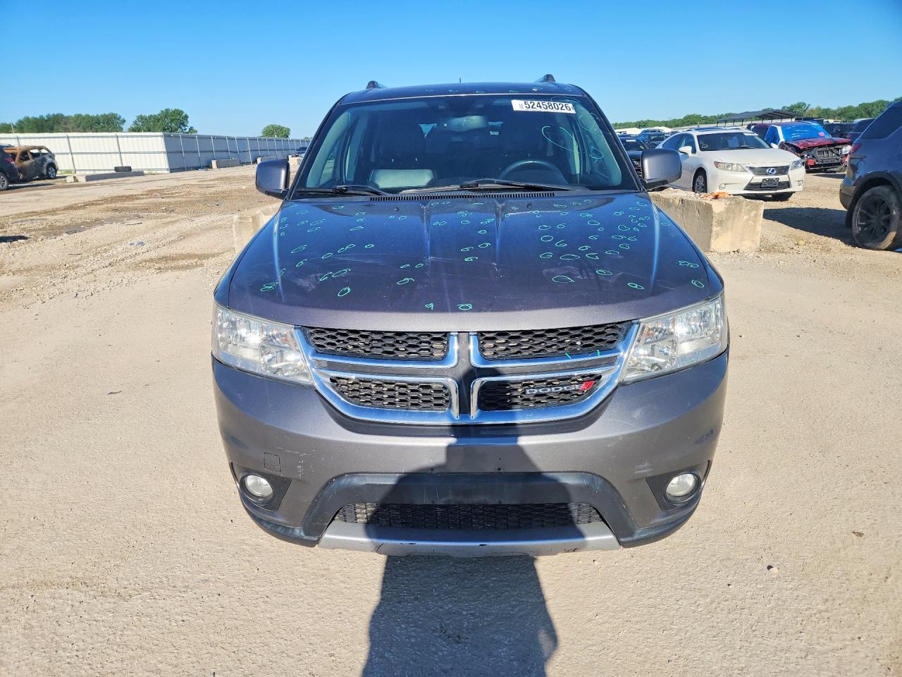 2013 Dodge Journey Crew Gray vin: 3C4PDDDG6DT635198