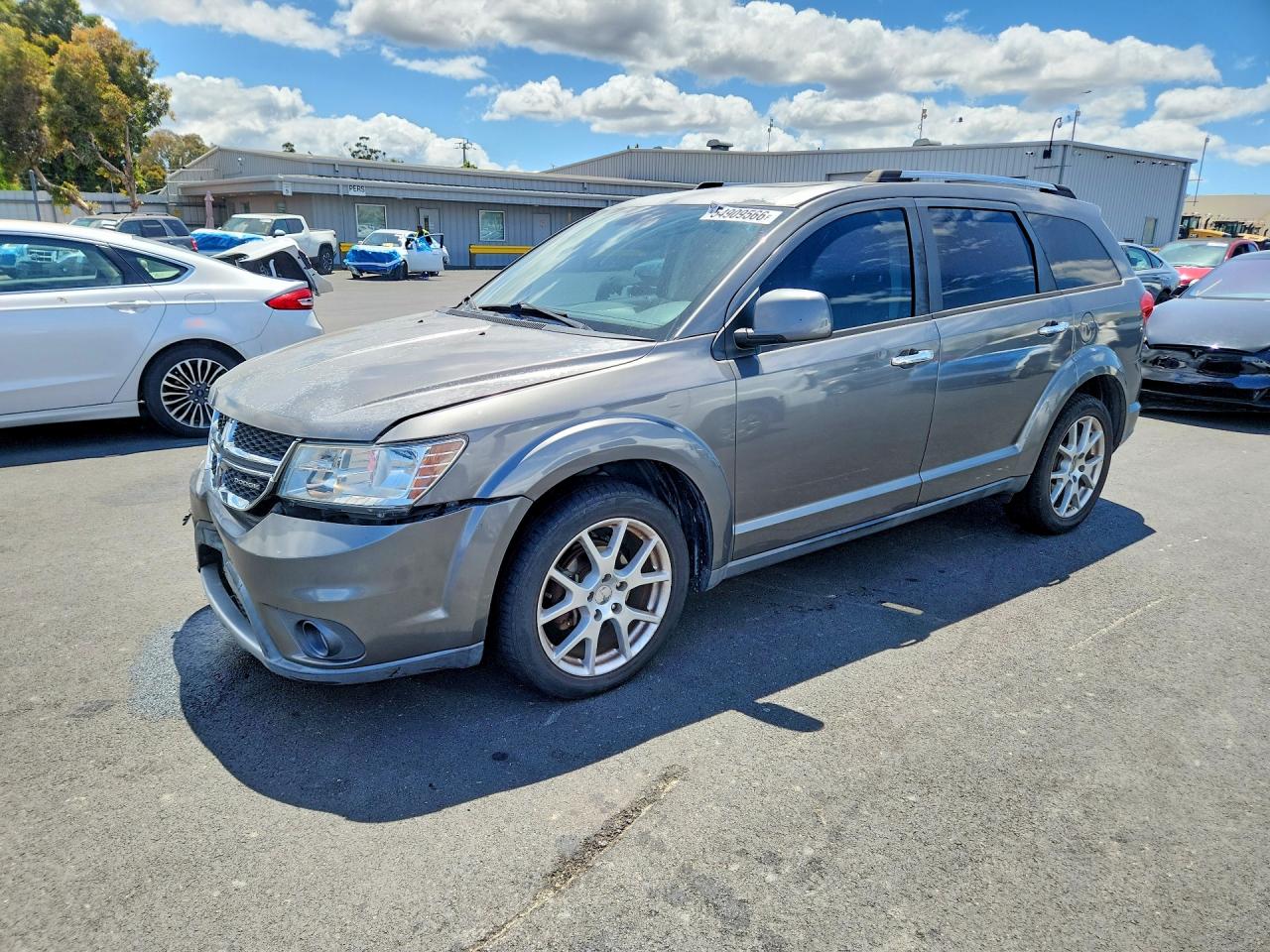 2012 Dodge Journey Crew Gray vin: 3C4PDDDG7CT148459