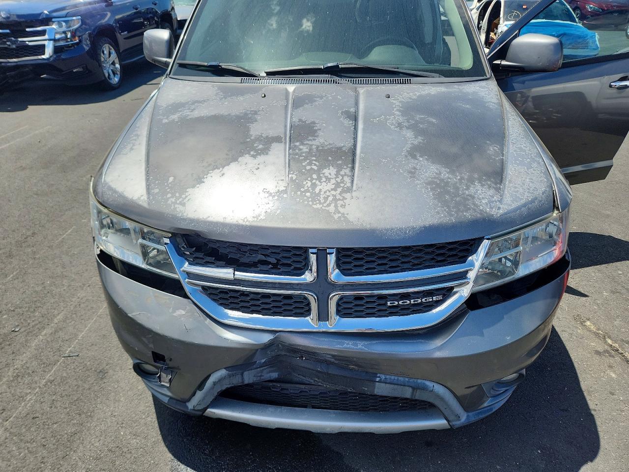 2012 Dodge Journey Crew Gray vin: 3C4PDDDG7CT148459